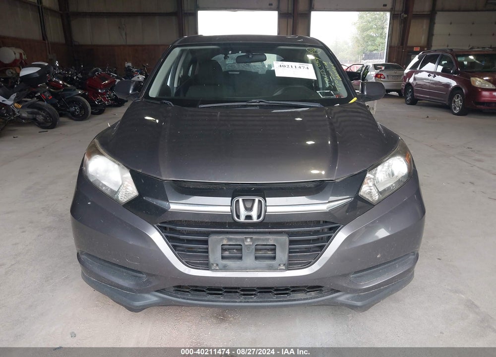 2016 HONDA HR-V LX VIN: 3CZRU6H39GM729516