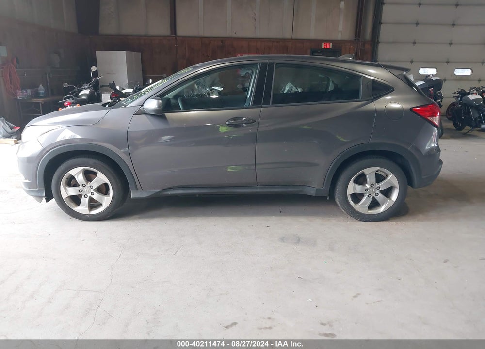 2016 HONDA HR-V LX VIN: 3CZRU6H39GM729516