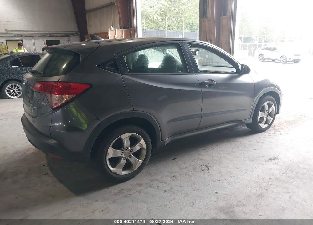 2016 HONDA HR-V LX VIN: 3CZRU6H39GM729516