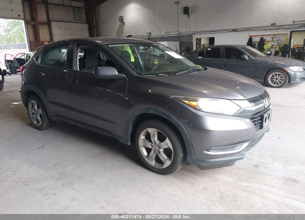 2016 HONDA HR-V LX VIN: 3CZRU6H39GM729516
