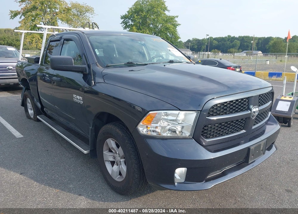 2017 RAM 1500 EXPRESS QUAD CAB 4X4 6'4 BOX VIN: 1C6RR7FG7HS838477
