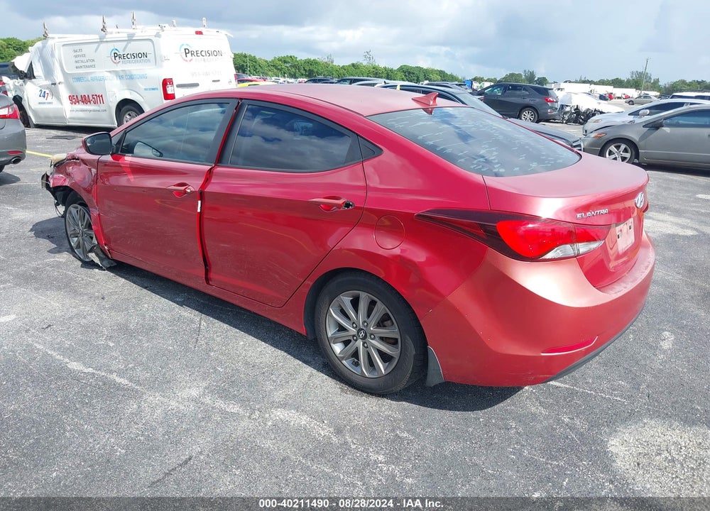 2015 HYUNDAI ELANTRA SE VIN: KMHDH4AE8FU350727
