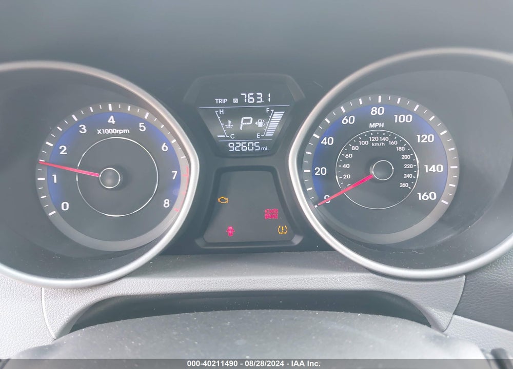 2015 HYUNDAI ELANTRA SE VIN: KMHDH4AE8FU350727