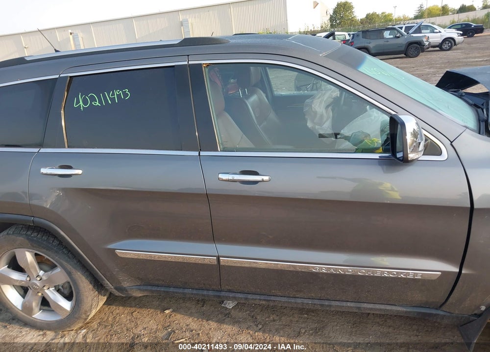 2013 GRAND JEEP  CHEROKEE OVERLAND VIN: 1C4RJFCT4DC625597
