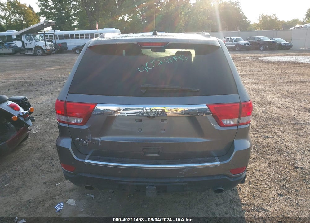 2013 GRAND JEEP  CHEROKEE OVERLAND VIN: 1C4RJFCT4DC625597