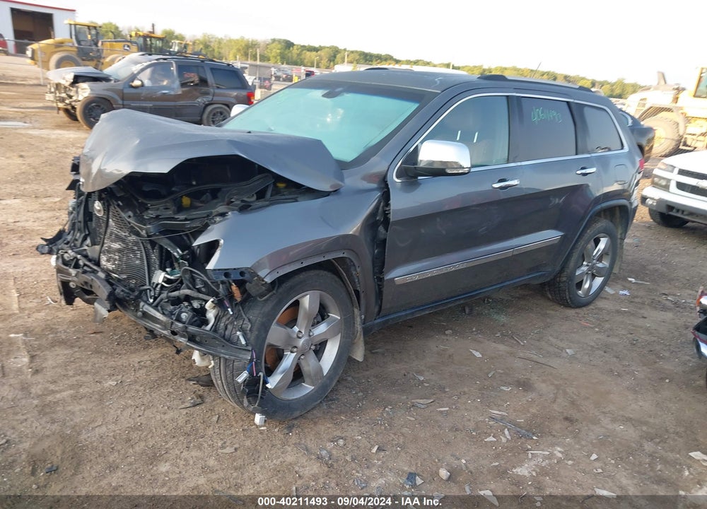 2013 GRAND JEEP  CHEROKEE OVERLAND VIN: 1C4RJFCT4DC625597