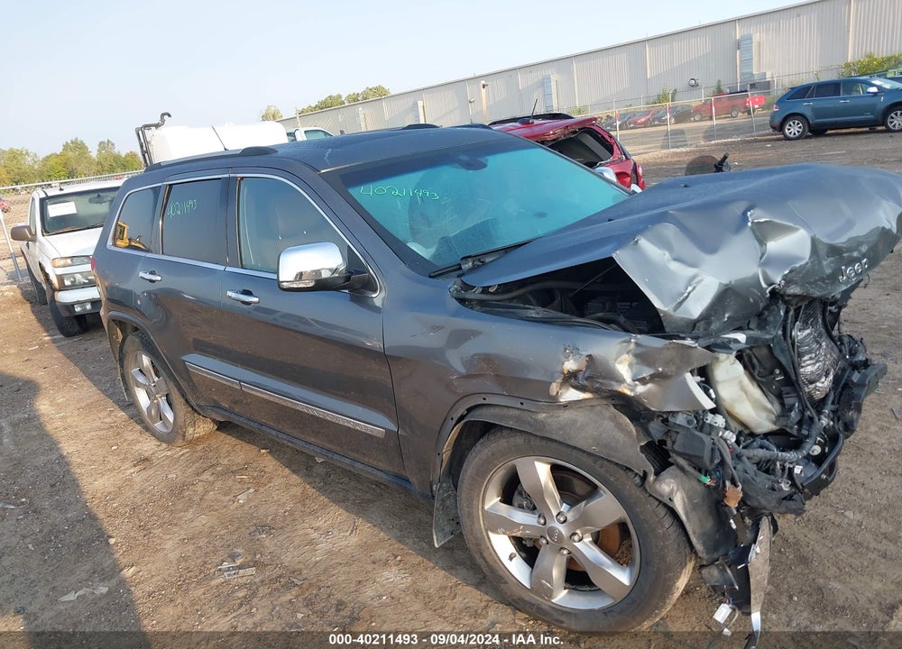 2013 GRAND JEEP  CHEROKEE OVERLAND VIN: 1C4RJFCT4DC625597