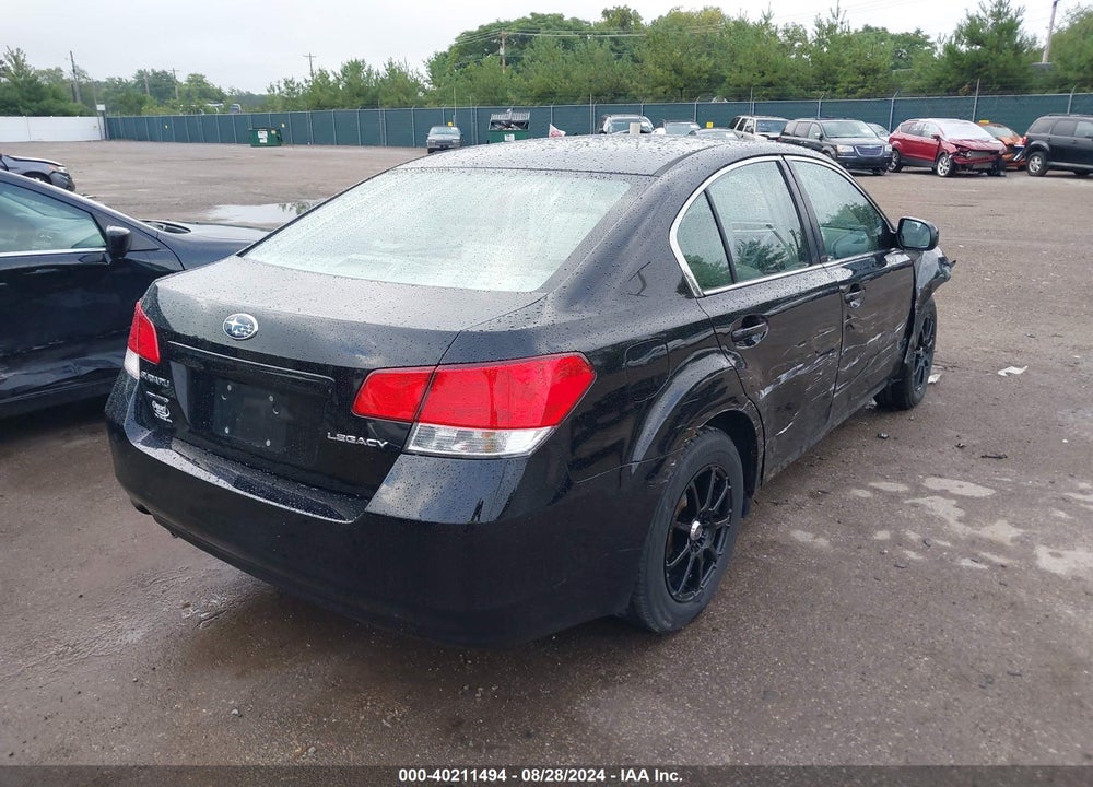 2010 SUBARU LEGACY 2.5I LIMITED VIN: 4S3BMCL66A3232438