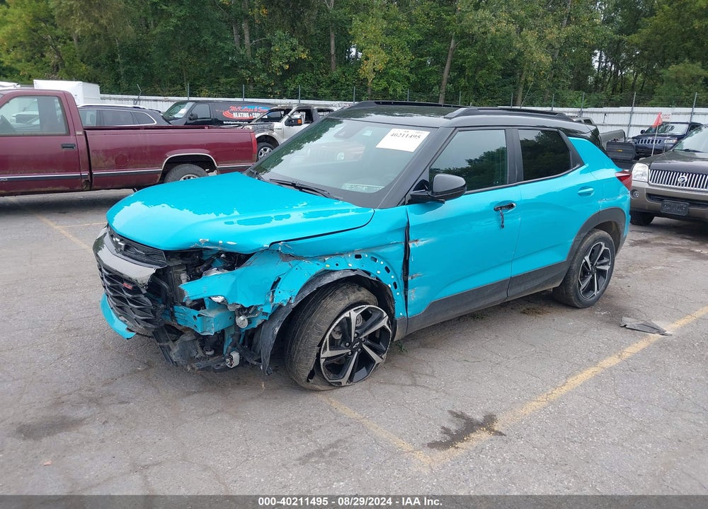 2022 CHEVROLET TRAILBLAZER AWD RS VIN: KL79MUSLXNB017102