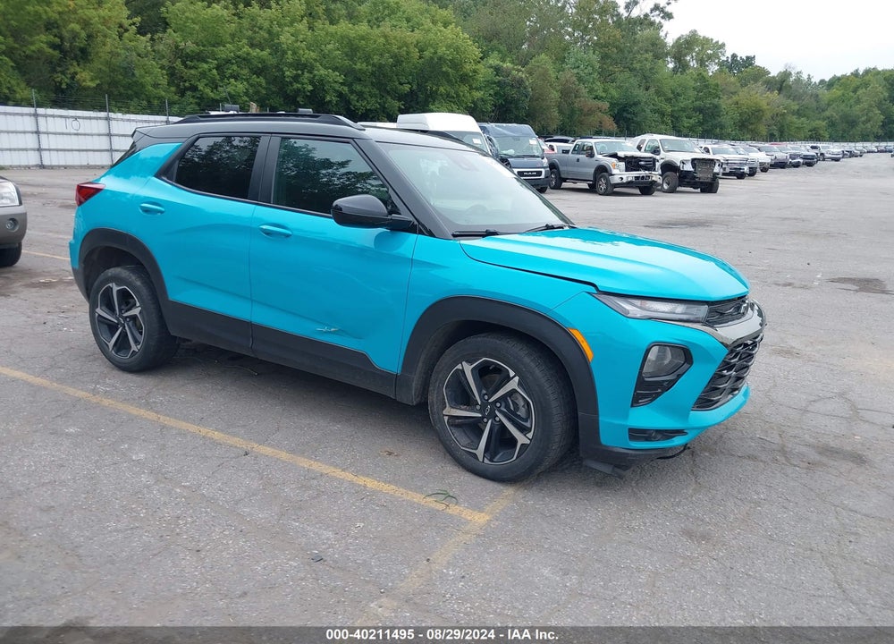 2022 CHEVROLET TRAILBLAZER AWD RS VIN: KL79MUSLXNB017102