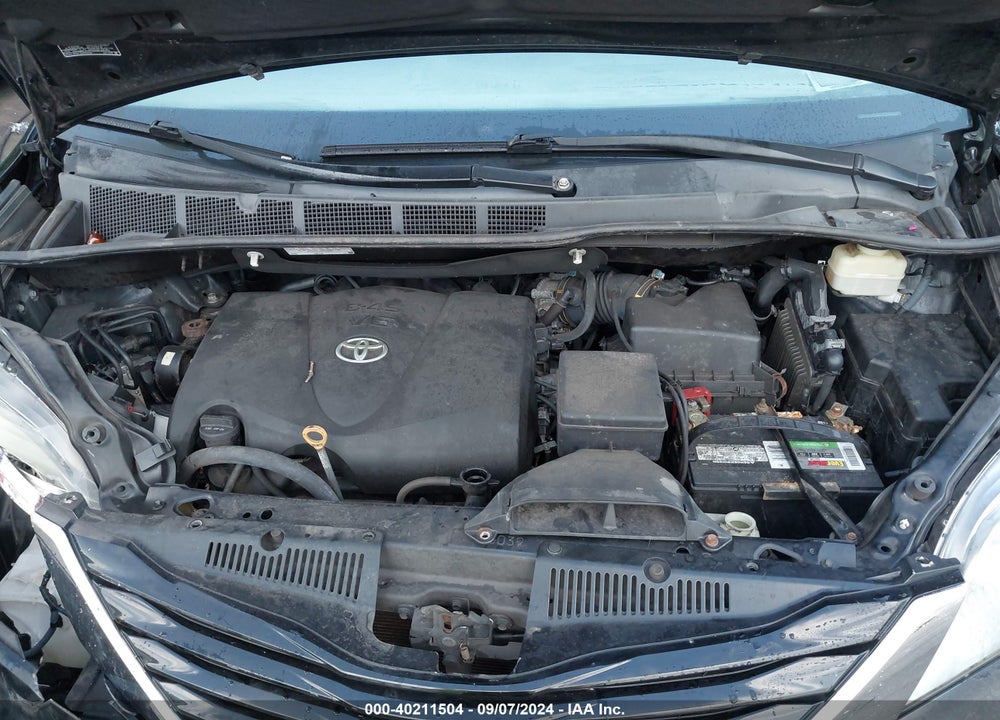 2017 TOYOTA SIENNA LE 8 PASSENGER VIN: 5TDKZ3DC6HS867058