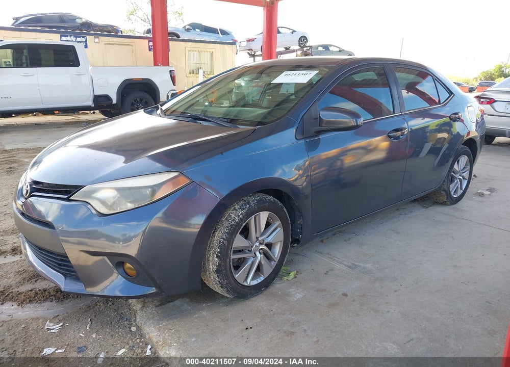 2014 TOYOTA COROLLA LE ECO PLUS VIN: 2T1BPRHEXEC005955