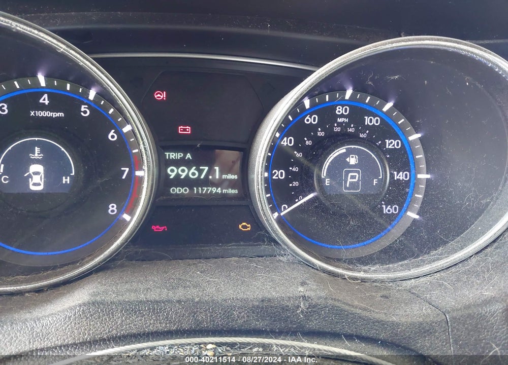 2014 HYUNDAI SONATA GLS VIN: 5NPEB4AC4EH886382