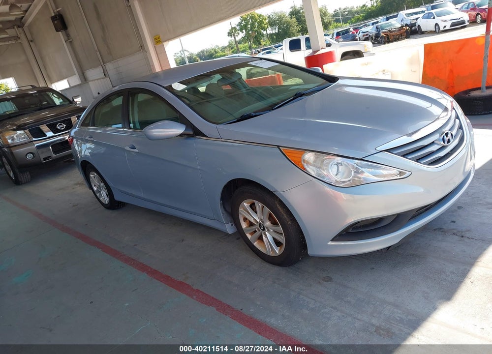 2014 HYUNDAI SONATA GLS VIN: 5NPEB4AC4EH886382