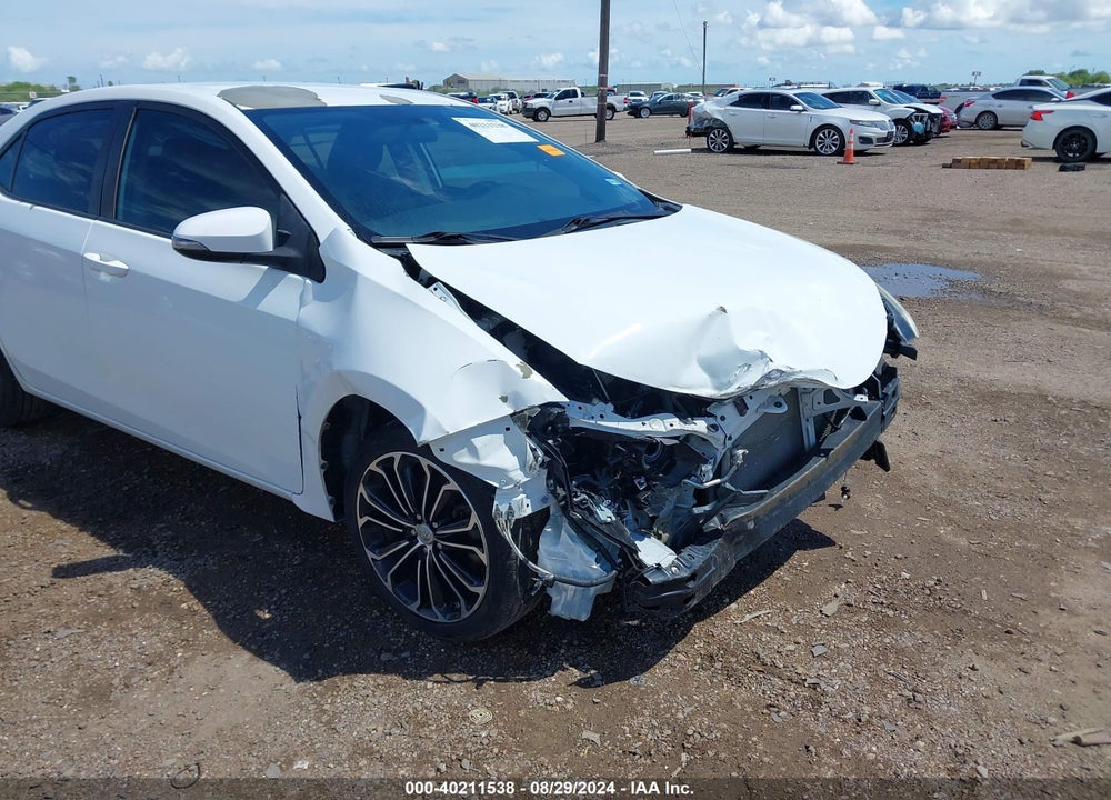 2015 TOYOTA COROLLA S PLUS VIN: 5YFBURHE8FP202701