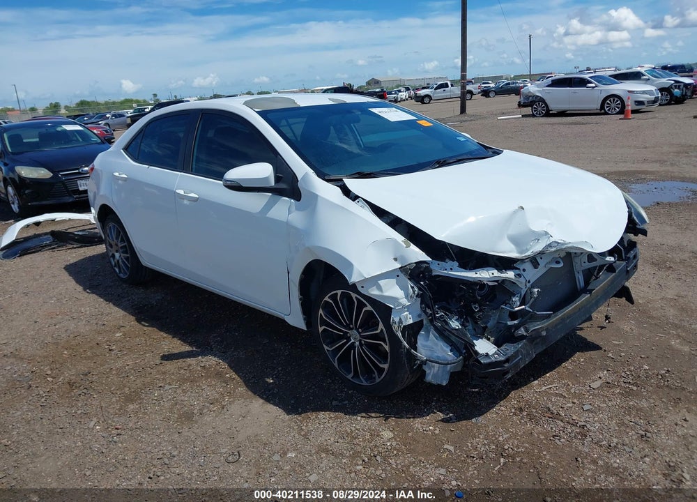 2015 TOYOTA COROLLA S PLUS VIN: 5YFBURHE8FP202701