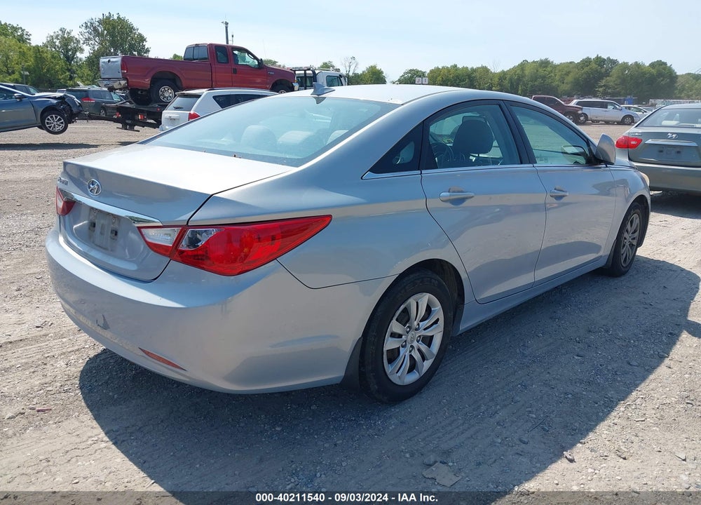 2012 HYUNDAI SONATA GLS VIN: 5NPEB4AC6CH367914