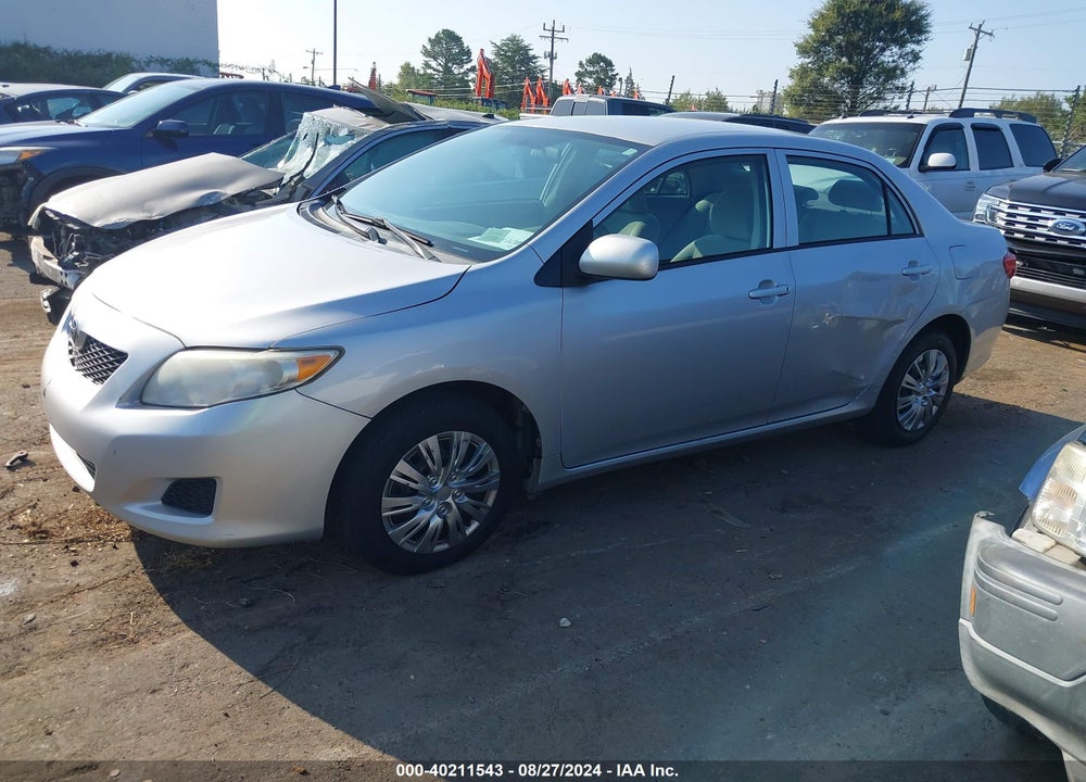 2010 TOYOTA COROLLA LE VIN: 1NXBU4EE4AZ372343