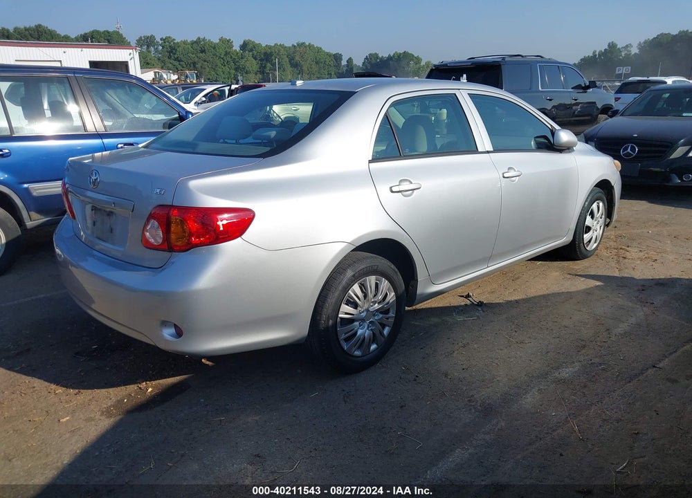 2010 TOYOTA COROLLA LE VIN: 1NXBU4EE4AZ372343