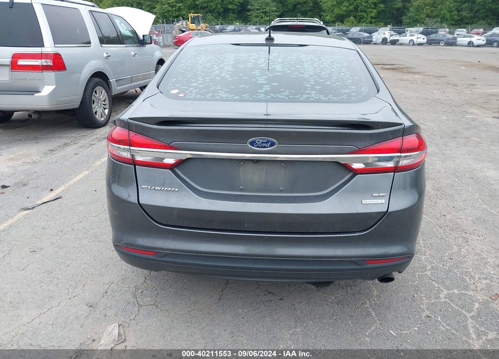 2018 FORD FUSION SE VIN: 3FA6P0HD0JR203510