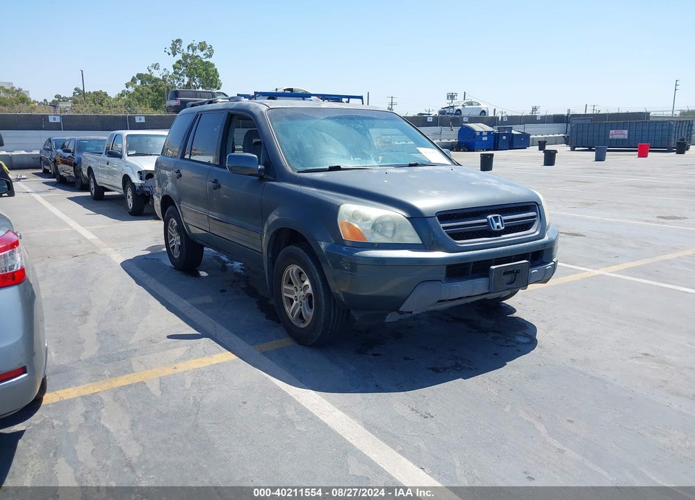 2004 HONDA PILOT EX VIN: 2HKYF18494H521628