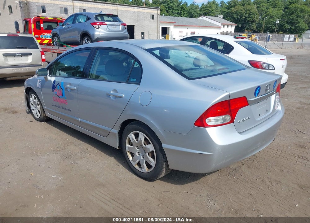 2009 HONDA CIVIC LX VIN: 2HGFA16519H362171