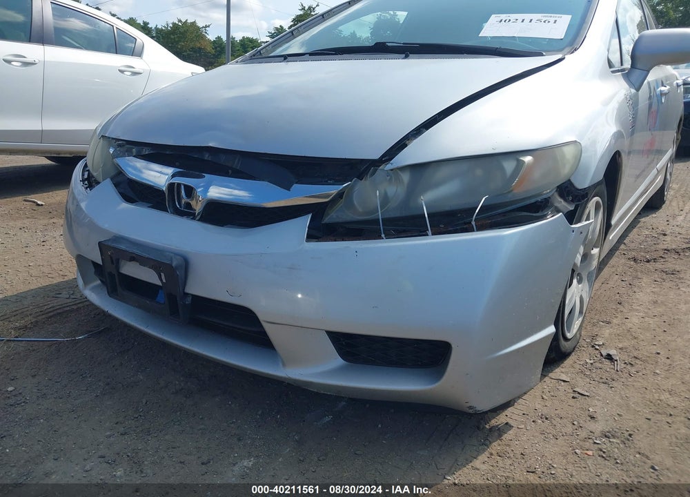 2009 HONDA CIVIC LX VIN: 2HGFA16519H362171