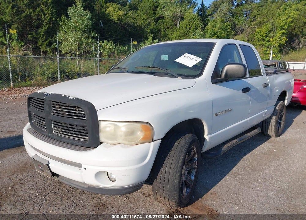 2002 DODGE RAM 1500 ST VIN: 1D7HU18Z02J246551