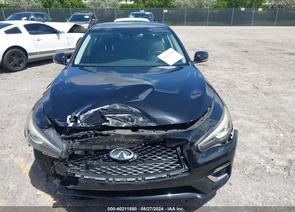 2018 INFINITI Q50 3.0T LUXE VIN: JN1EV7AP8JM591168