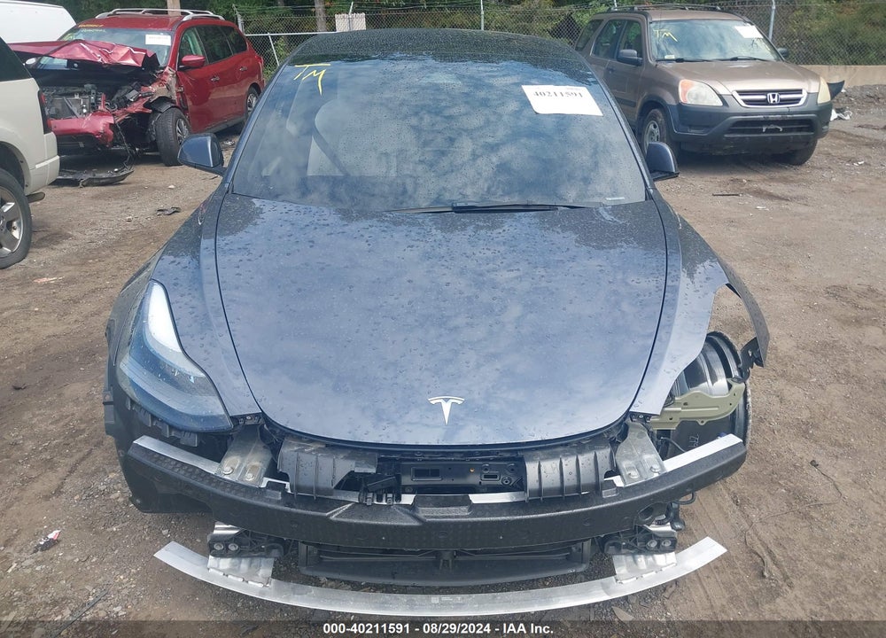 2022 TESLA MODEL 3 LONG RANGE DUAL MOTOR ALL-WHEEL DRIVE VIN: 5YJ3E1EB2NF200885