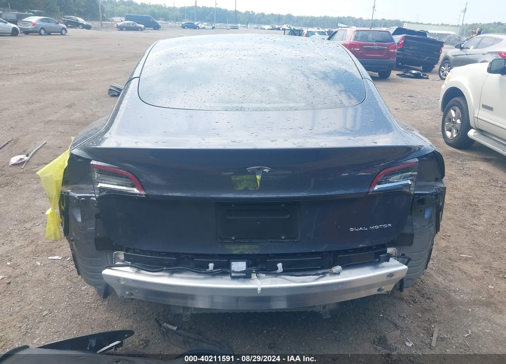 2022 TESLA MODEL 3 LONG RANGE DUAL MOTOR ALL-WHEEL DRIVE VIN: 5YJ3E1EB2NF200885