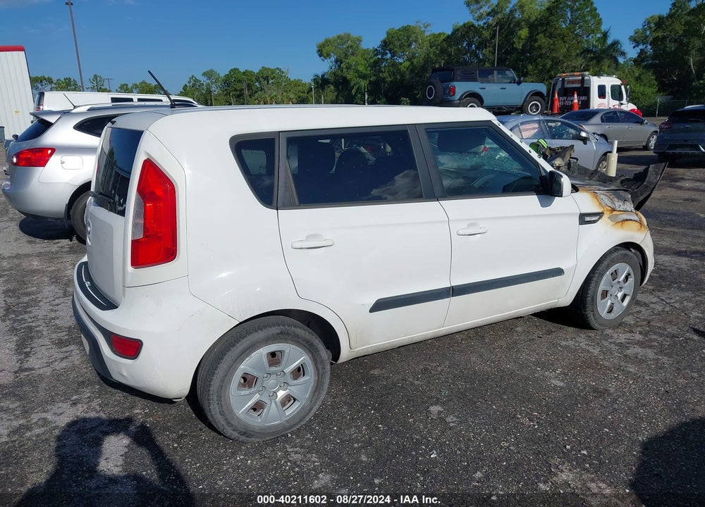2012 KIA SOUL VIN: KNDJT2A58C7445292