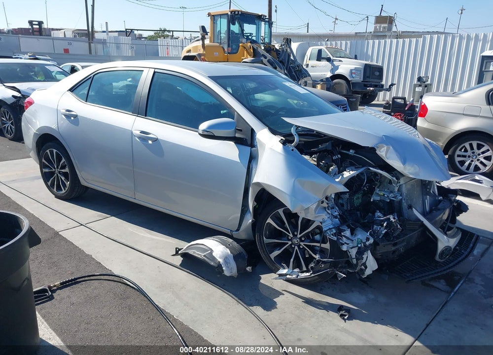 2019 TOYOTA COROLLA SE VIN: 2T1BURHE4KC136934