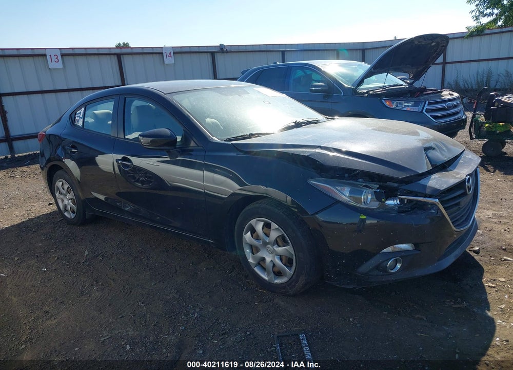 2014 MAZDA 3 I SPORT VIN: JM1BM1U71E1119686
