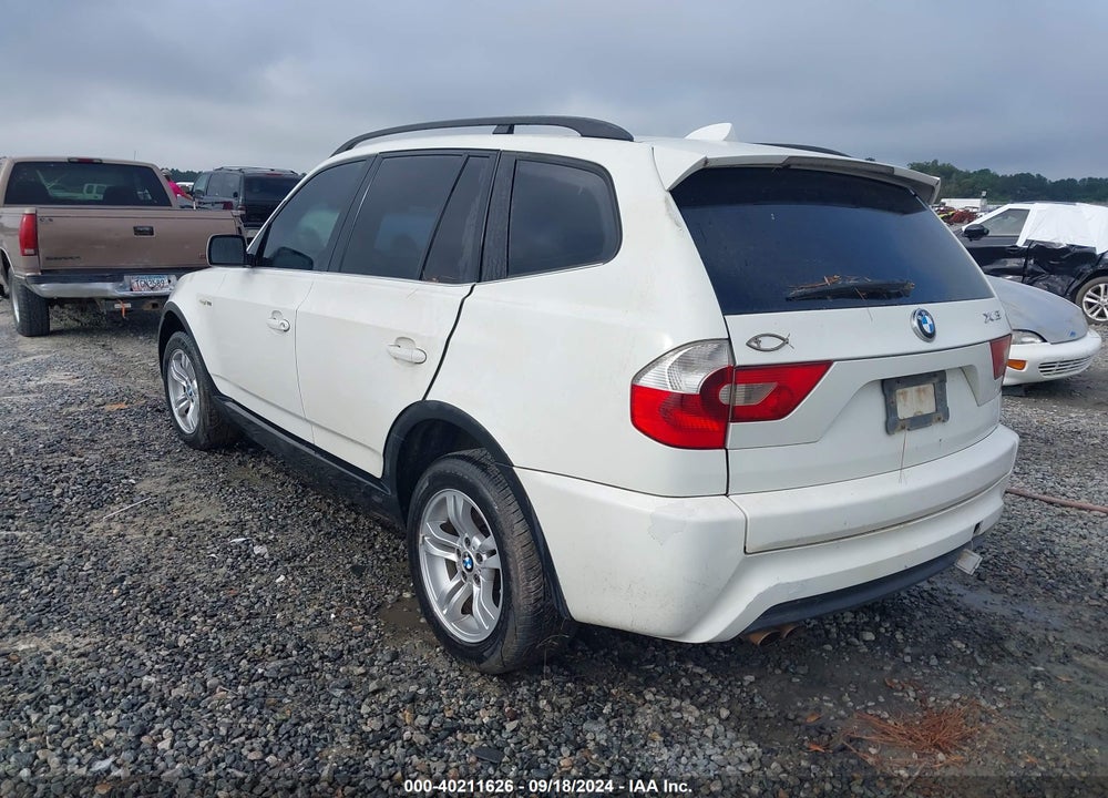 2006 BMW X3 3.0I VIN: WBXPA93436WG86917