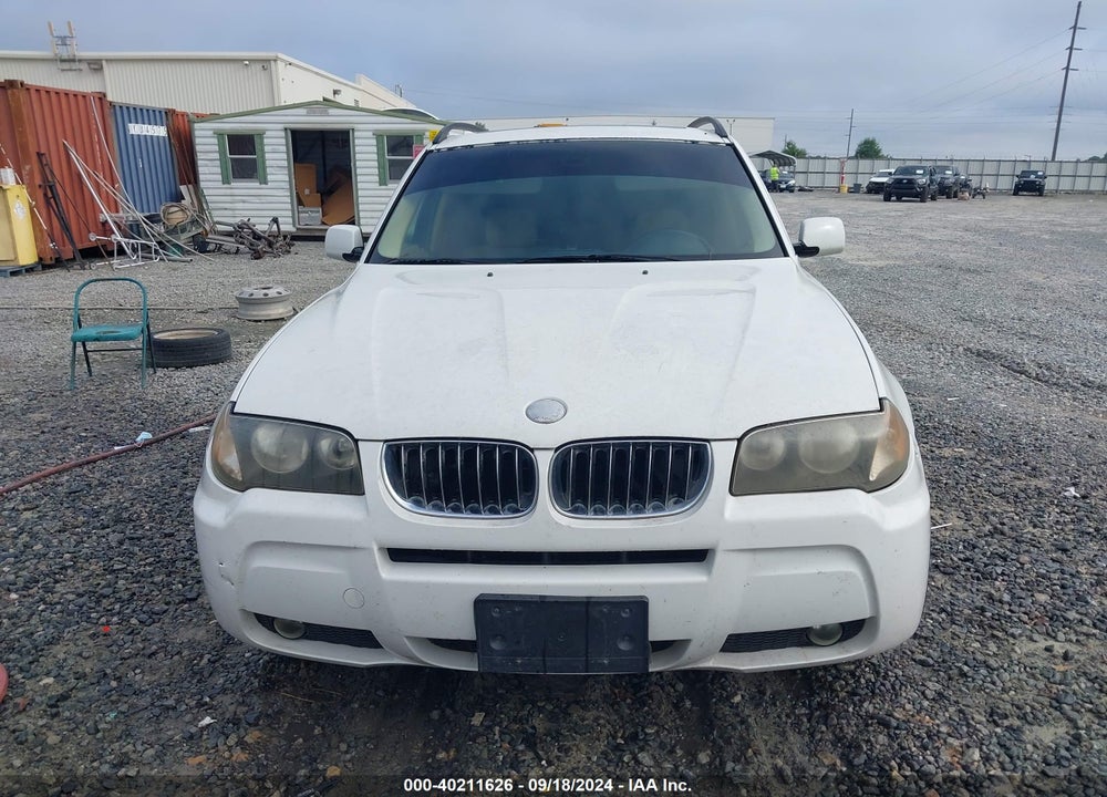 2006 BMW X3 3.0I VIN: WBXPA93436WG86917