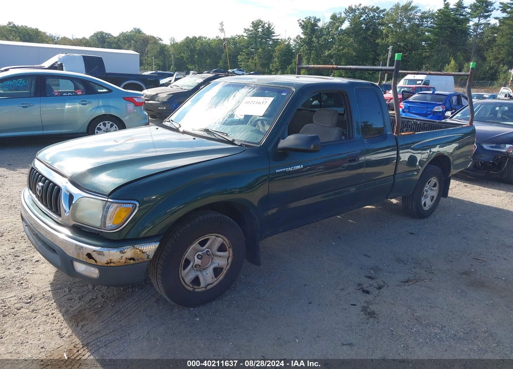 2002 TOYOTA TACOMA VIN: 5TEVL52N32Z126844