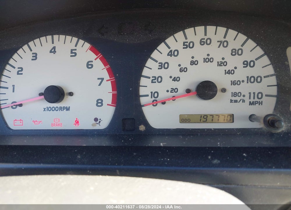 2002 TOYOTA TACOMA VIN: 5TEVL52N32Z126844
