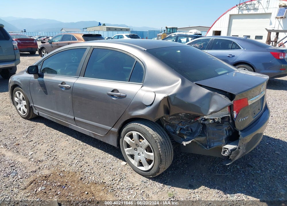 2010 HONDA CIVIC LX VIN: 19XFA1F58AE076851