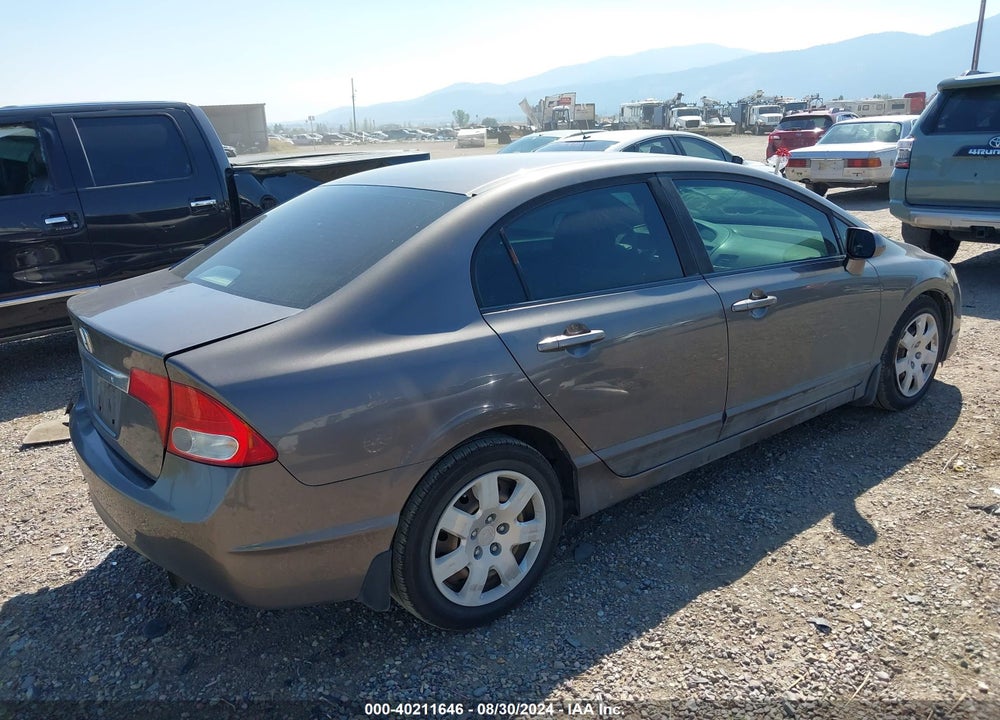 2010 HONDA CIVIC LX VIN: 19XFA1F58AE076851