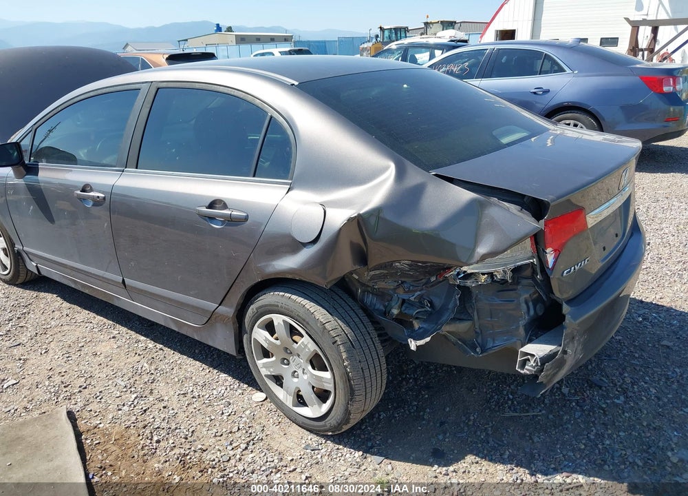 2010 HONDA CIVIC LX VIN: 19XFA1F58AE076851