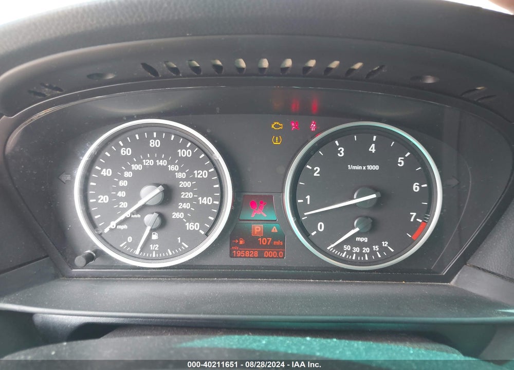 2008 BMW 528I VIN: WBANU53578C112087