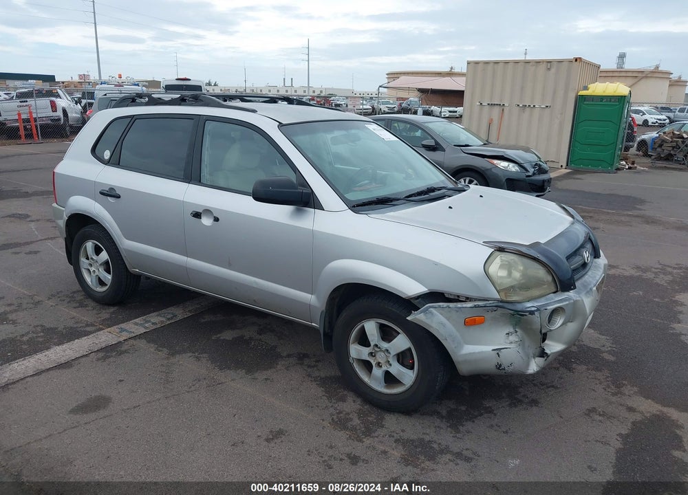 2006 HYUNDAI TUCSON GL VIN: KM8JM12B96U300274