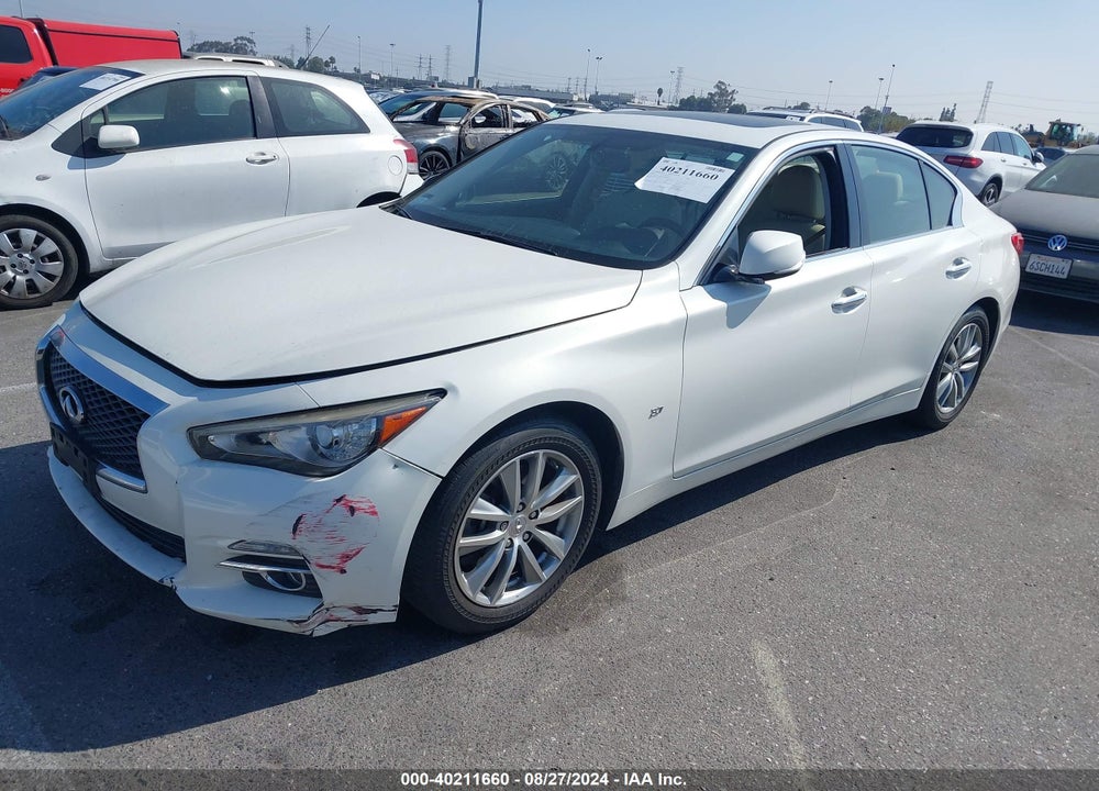 2014 INFINITI Q50 PREMIUM VIN: JN1BV7AP9EM677968