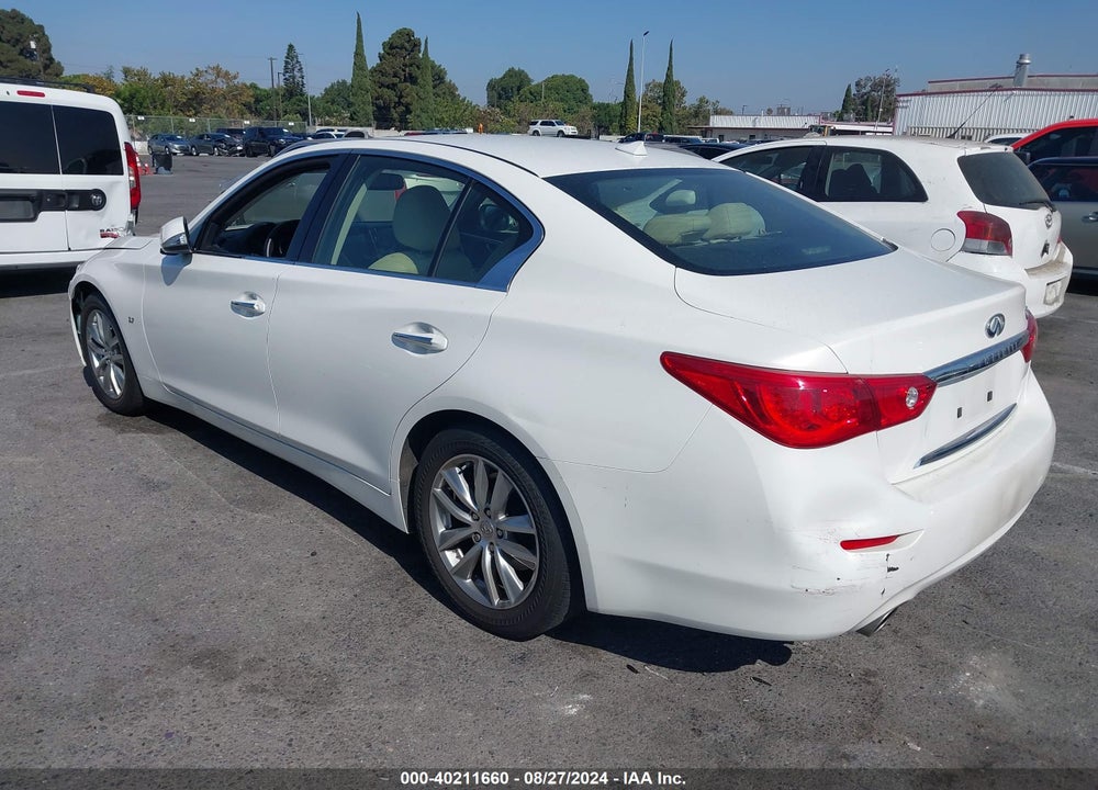 2014 INFINITI Q50 PREMIUM VIN: JN1BV7AP9EM677968