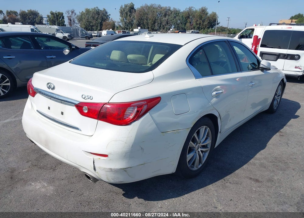 2014 INFINITI Q50 PREMIUM VIN: JN1BV7AP9EM677968