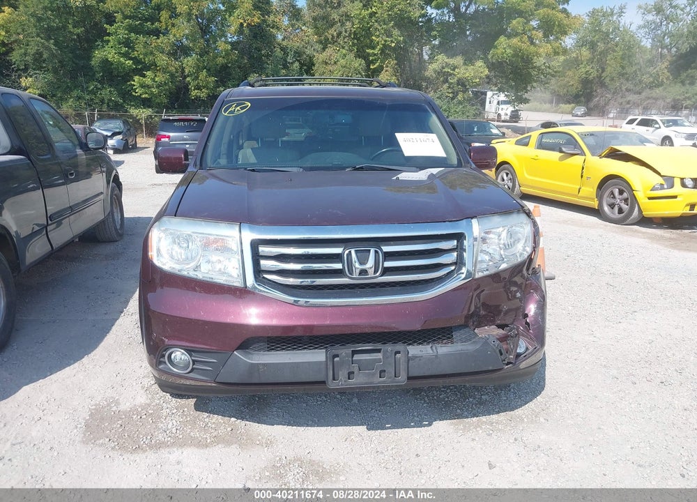 2015 HONDA PILOT TOURING VIN: 5FNYF4H99FB005719