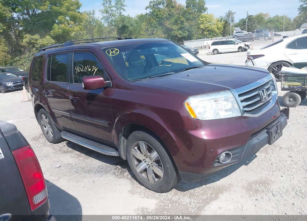 2015 HONDA PILOT TOURING VIN: 5FNYF4H99FB005719