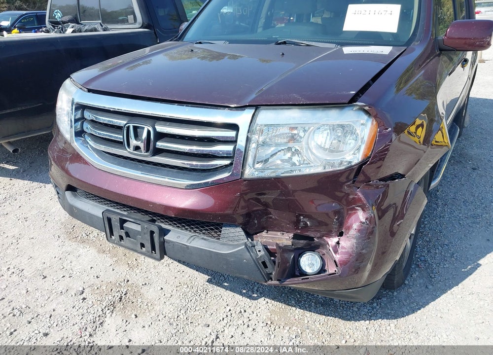 2015 HONDA PILOT TOURING VIN: 5FNYF4H99FB005719