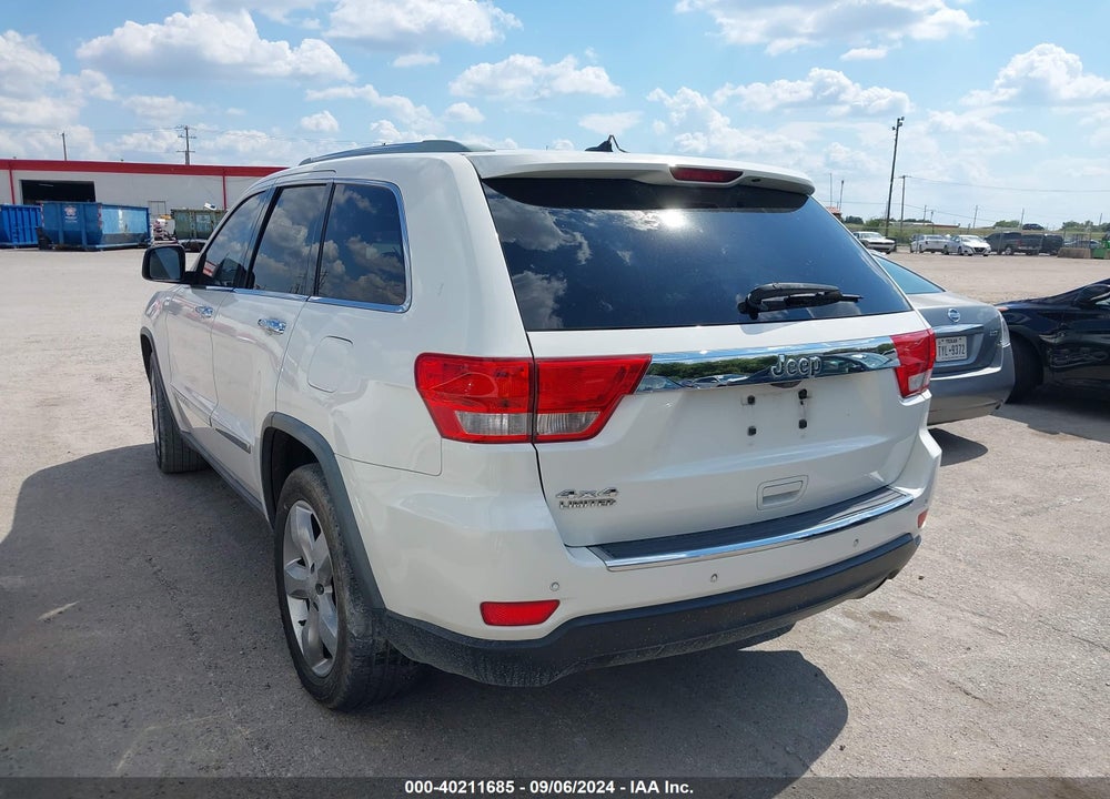 2011 JEEP GRAND CHEROKEE LIMITED VIN: 1J4RR5GG7BC622068
